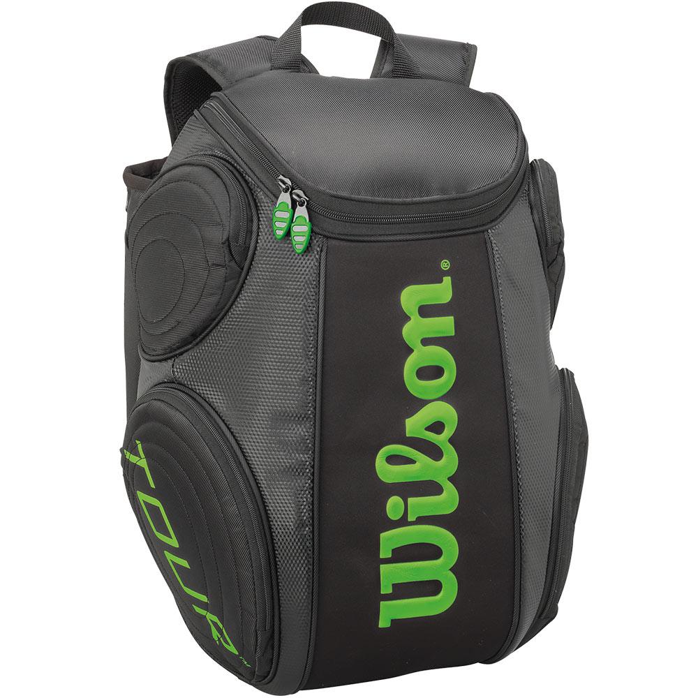 Wilson Tour Molded Large Backpack - Black/Green